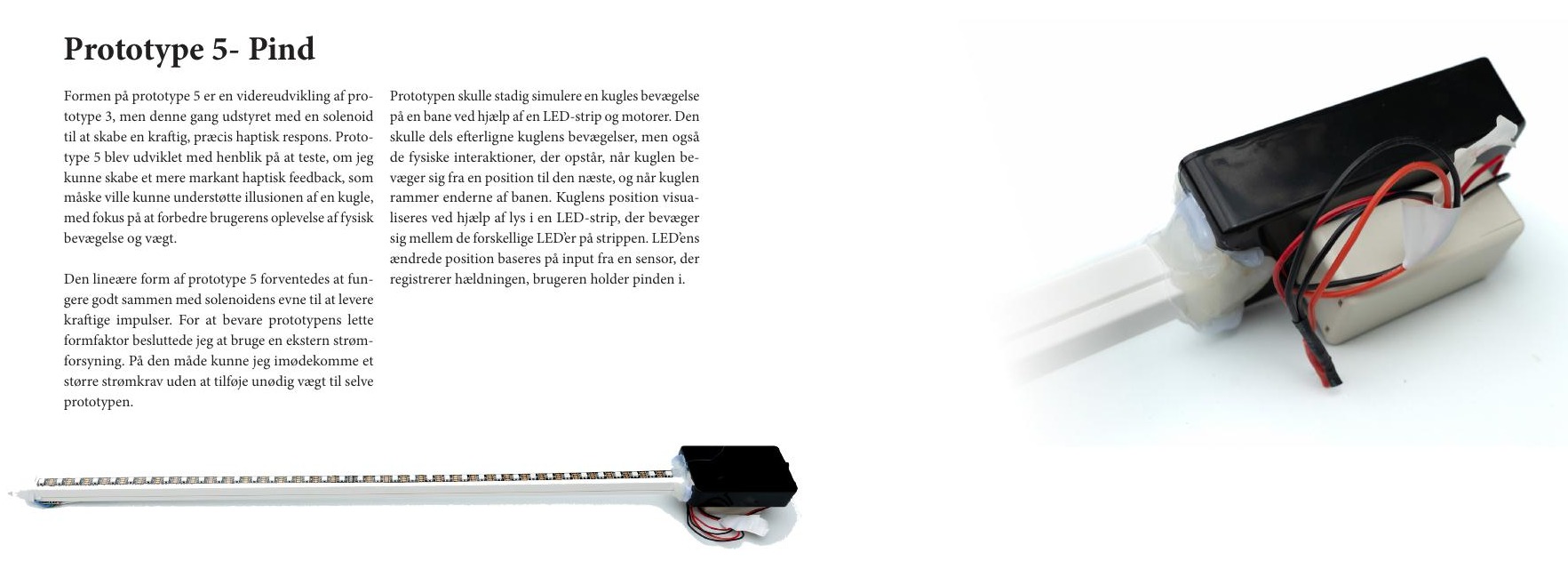 Haptiske illusioner – interaktionsdesign gennem lys, vibration og prototyper
